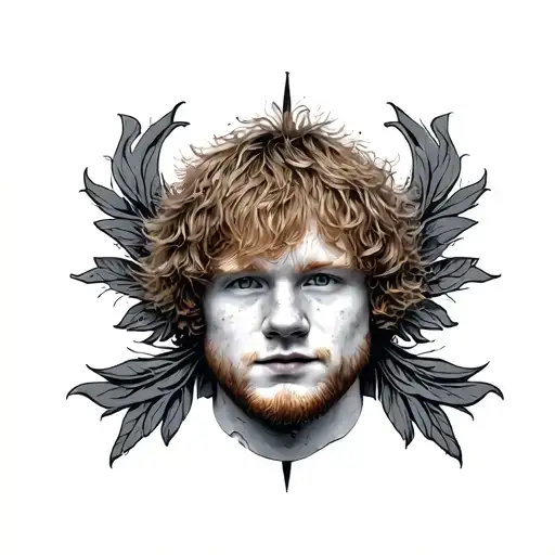ed sheeran's album symbols tattoo design idea