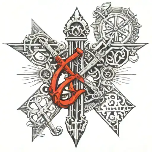 Roman numerals 11 30, followed by an ankh, then 23 in roman numbers. The ankh in the middle can be slightly bigger  tattoo design idea
