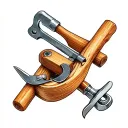 woodworking tools tattoo design idea