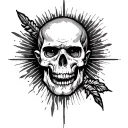 hardwork discipline tattoo design idea