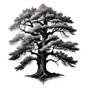Aspen Tree tattoo design idea