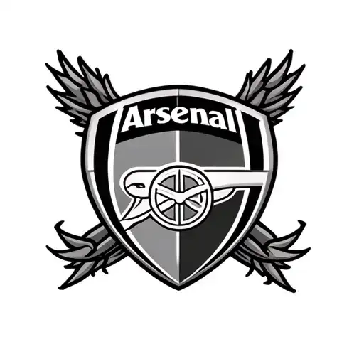 Arsenal tattoo design idea