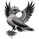 garuda tattoo design idea