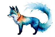 a unique spirit animal fox rib tattoo design tattoo design idea