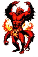 balrog tattoo design idea