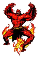 balrog tattoo design idea