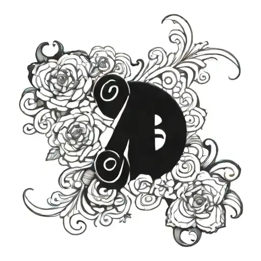 Text saying "Alexandra" tattoo design idea