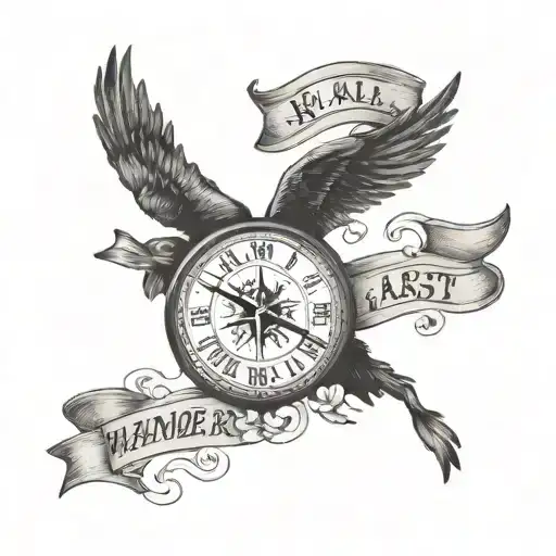 not all who wander are lost tattoo tattoo design idea