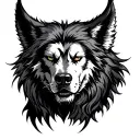 lobo tattoo design idea