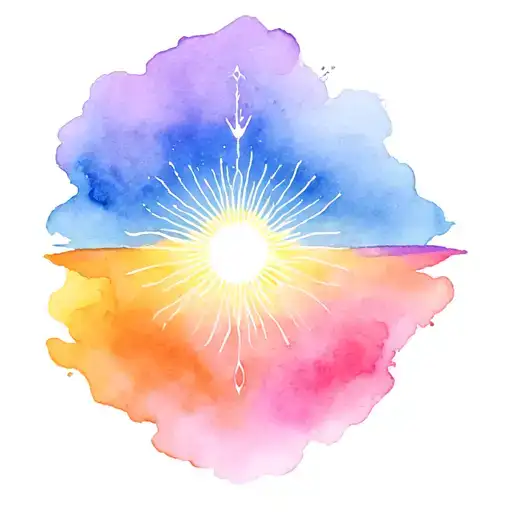 7 Days Of Creation of god tattoo design idea