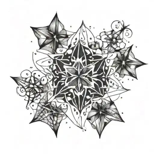 Pleiades tattoo design idea
