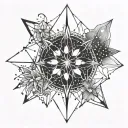 Pleiades tattoo design idea