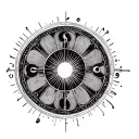 Circle Of Fifths tattoo design idea