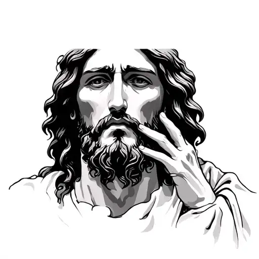 Jesus Wept tattoo design idea