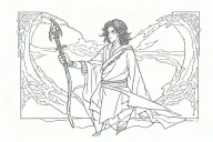 "I will protect myself, so that I may continue to protect others" stormlight archives kaladin tattoo design idea