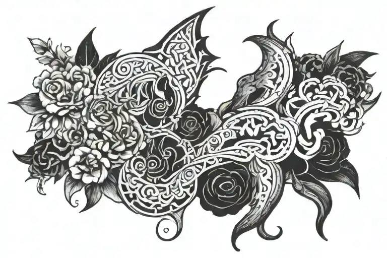 II•XIV•MCMXCVIII tattoo design idea