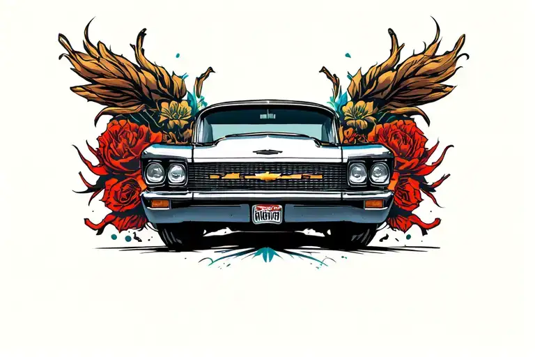 Chevy tattoo design idea