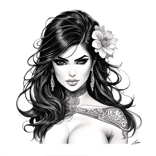 Nico Robin tattoo design idea