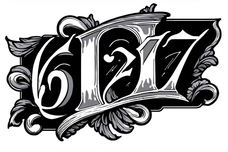 Roman numeral 6•27•2007 fine line tattoo tattoo design idea