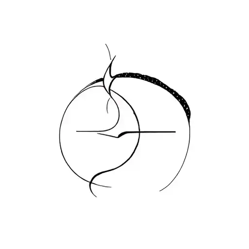 Zodiac sign Sagittarius and leo zodiac sign tattoo design idea
