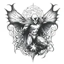 Spawn de Marvel tattoo design idea