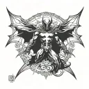 Spawn de Marvel tattoo design idea