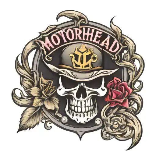 motorhead logo tattoo design idea