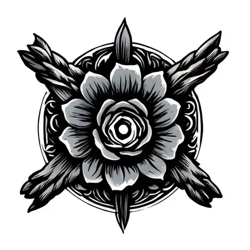 armband tattoo representing new beginnings strength tattoo design idea