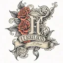 name tattoo Ferdinand tattoo design idea
