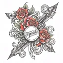 name tattoo Ferdinand tattoo design idea