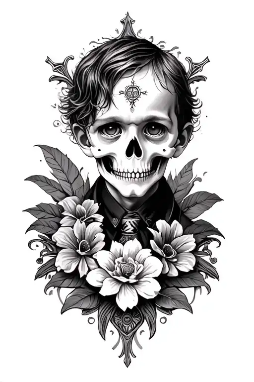 grandson born in Hawaii tattoo design idea