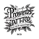 " Proverbs 16:33 " Proverbs tattoo design idea