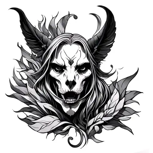 igris solo leveling tattoo design idea