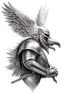 Full Armor Of God tattoo design idea
