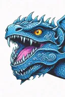 Toothless Dragon tattoo design idea