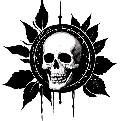 The Death Of Peace Of Mind tattoo design idea