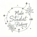 the phrase "made of stardust and poetry" tattoo design tattoo design idea