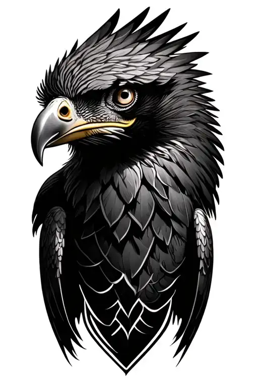 philippine eagle tattoo design idea