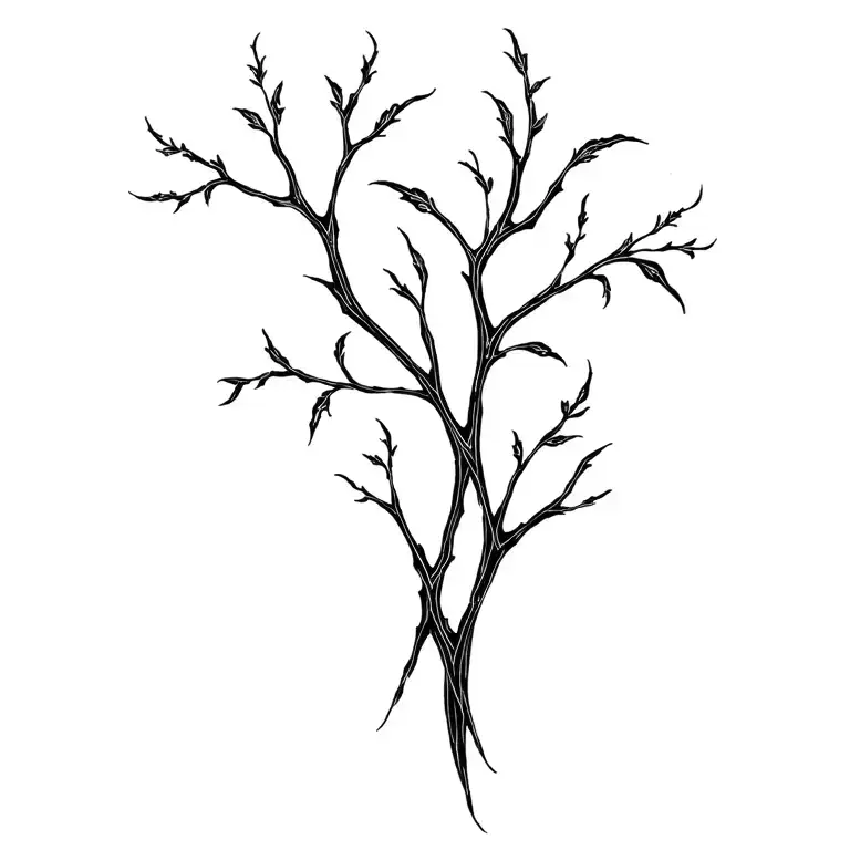 avatar woodsprites Na'vi, plants and animals from Pandora tattoo design idea