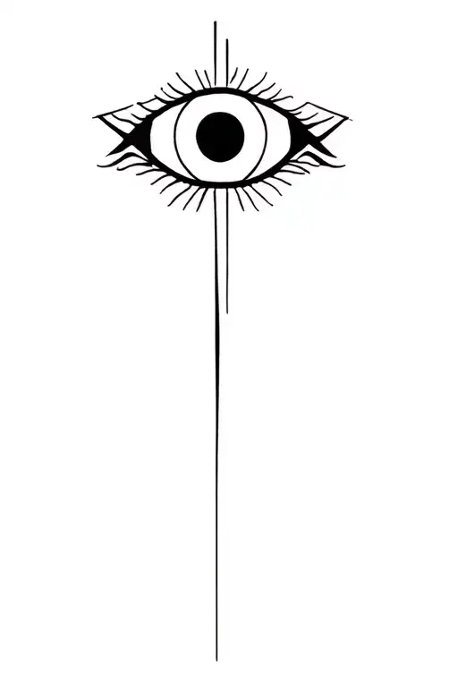 The central element is the eye: On the upper part of the arm (closer to the elbow) there is a stylized eye, reminiscent of the sharingan. tattoo design idea
