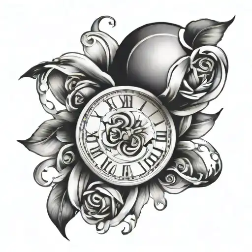 present tattoo design idea