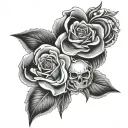 present tattoo design idea