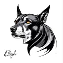 Elijah tattoo design idea