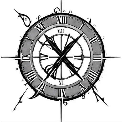 03 21 2010 in roman numerals tattoo design idea