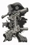 2nd Amendment tattoo design idea