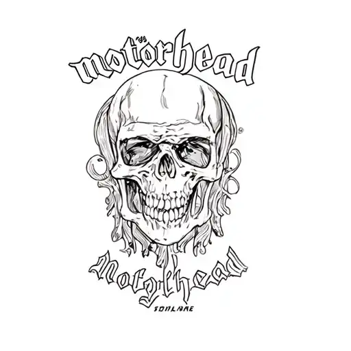 motorhead england tattoo design idea