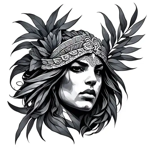 Arawak tattoo design idea