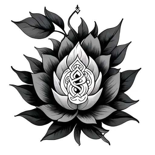 Sanskrit Breathe tattoo design idea