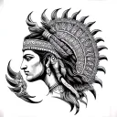 Mahabharat tattoo design idea