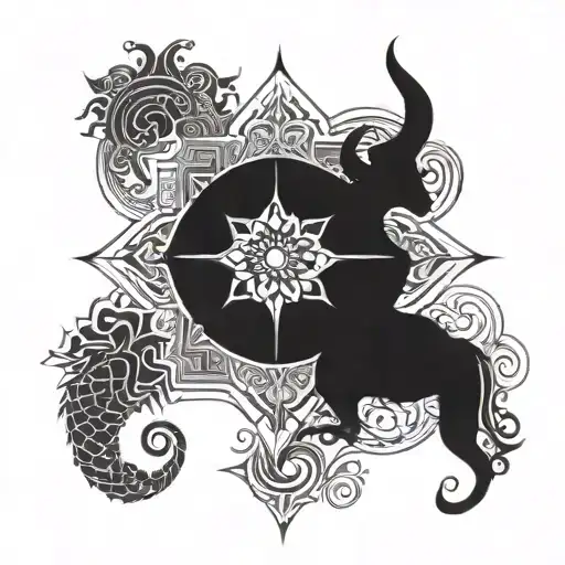 the 4 spirituality laws in hindi tattoo design idea